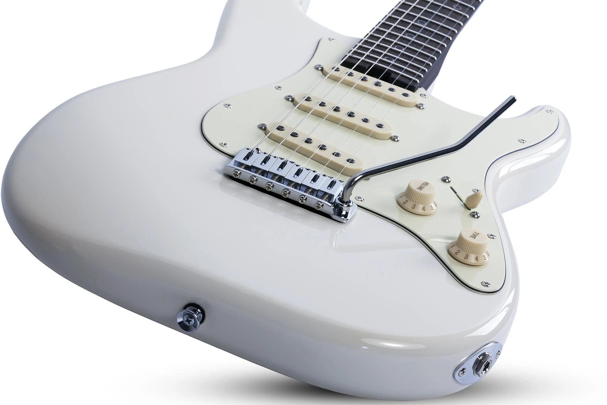 SCHECTER NICK JOHNSTON TRADITIONAL USA SSS AS GUITARRA ELECTRICA ATOMIC SNOW - Image 2