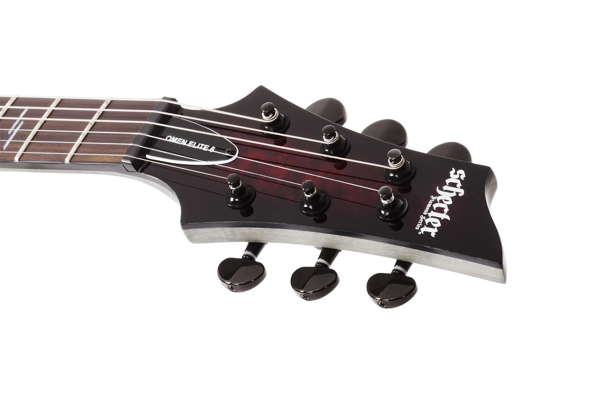 SCHECTER OMEN ELITE 6 BCHB GUITARRA ELECTRICA BLACK CHERRY BURST - Image 10