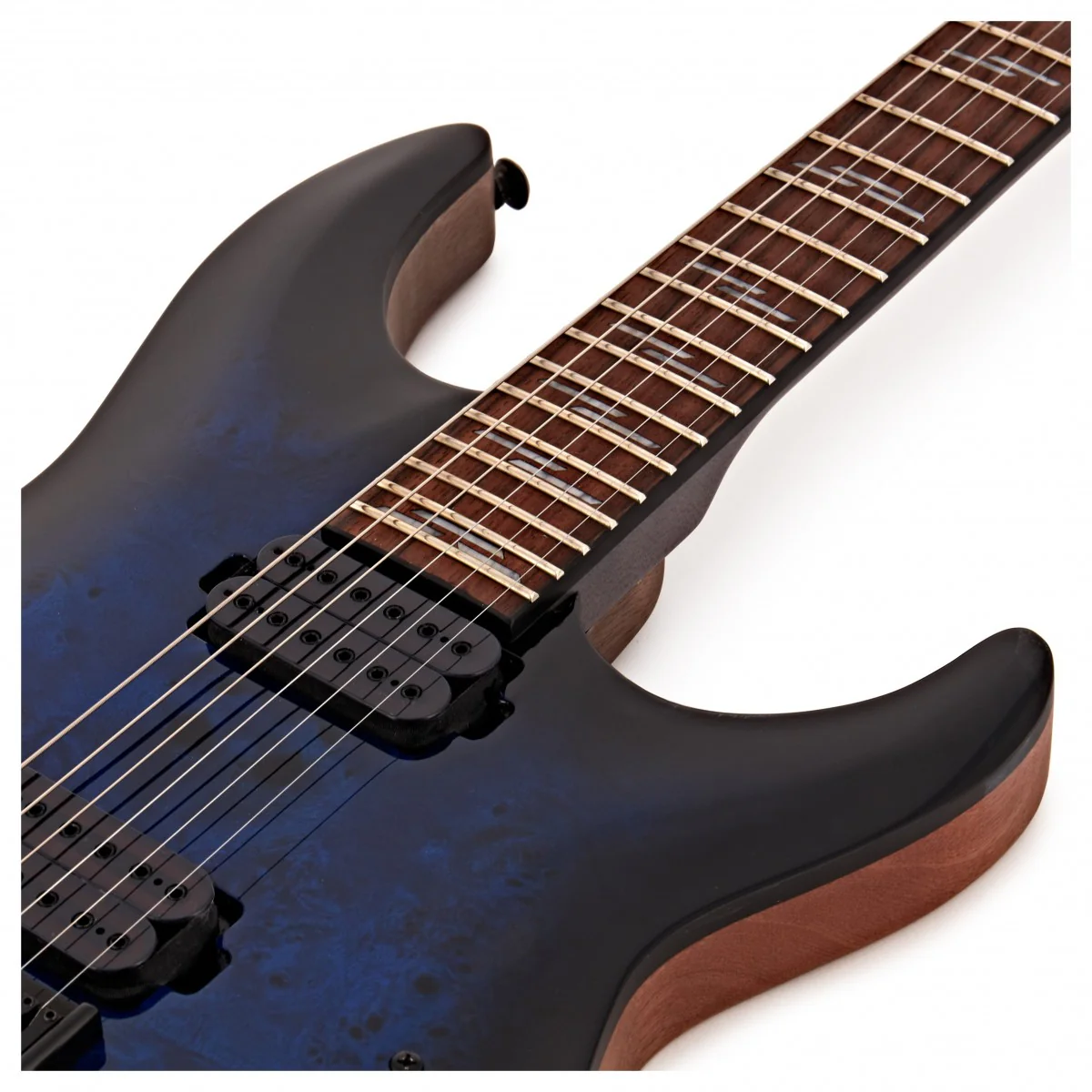 SCHECTER OMEN ELITE 6 STBB GUITARRA ELECTRICA SEE THRU BLUE BURST - Image 16