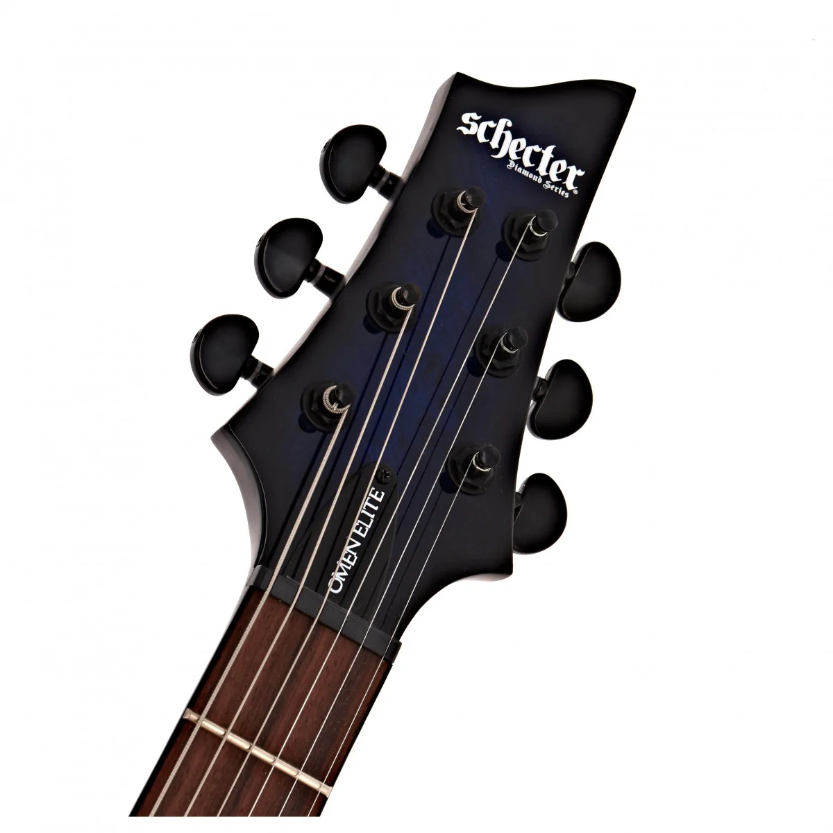 SCHECTER OMEN ELITE 6 STBB GUITARRA ELECTRICA SEE THRU BLUE BURST - Image 18