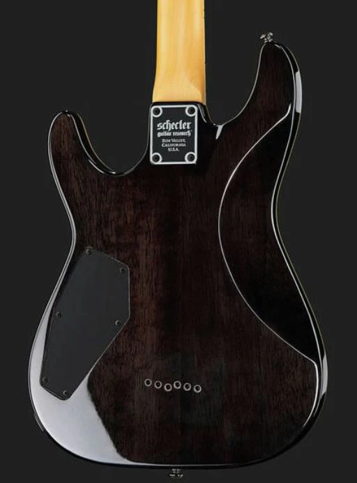 SCHECTER OMEN EXTREME 6 STBLK GUITARRA ELECTRICA SEE THRU BLACK - Image 10