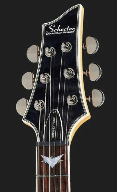 SCHECTER OMEN EXTREME 6 STBLK GUITARRA ELECTRICA SEE THRU BLACK - Image 11