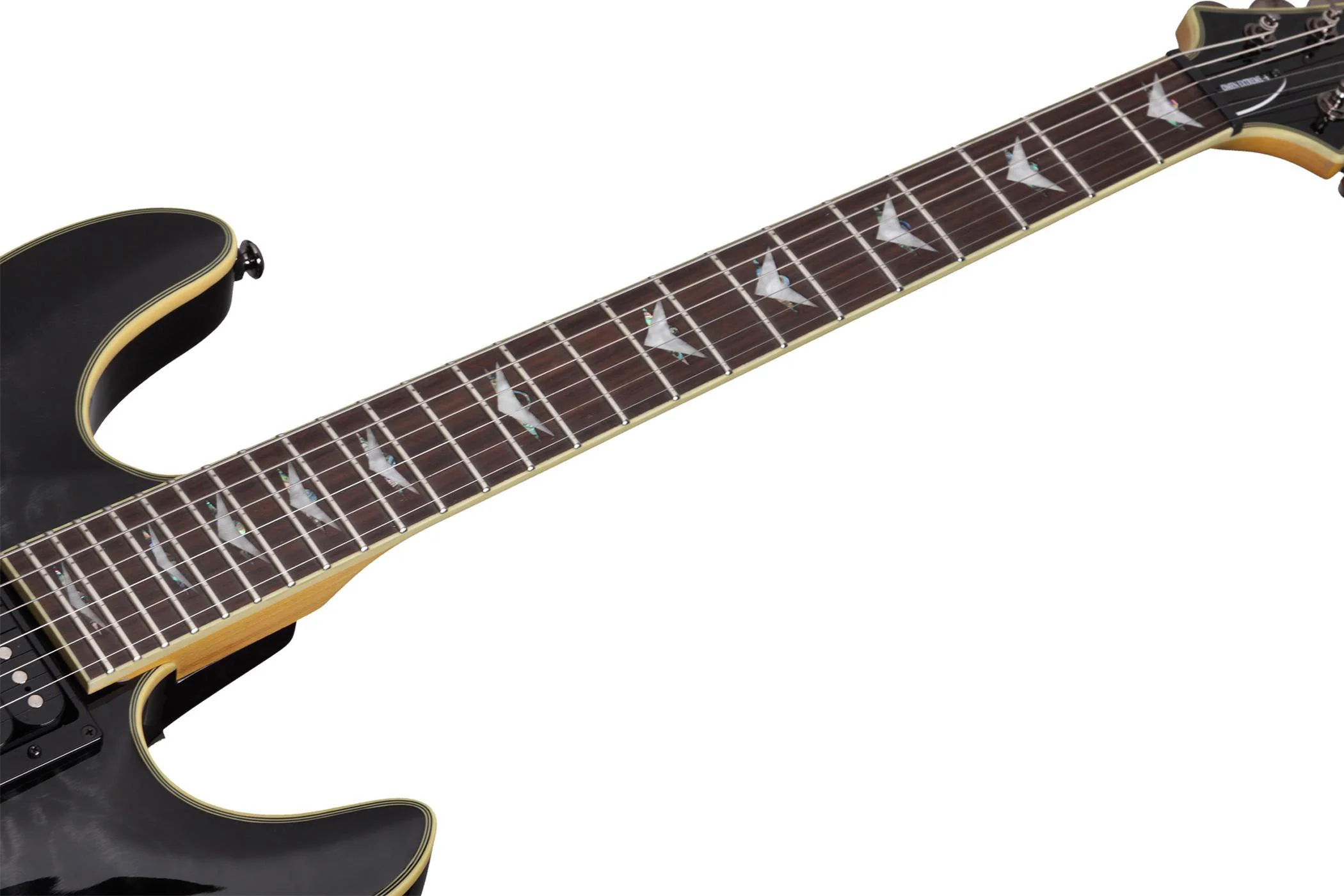 SCHECTER OMEN EXTREME 6 STBLK GUITARRA ELECTRICA SEE THRU BLACK - Image 5