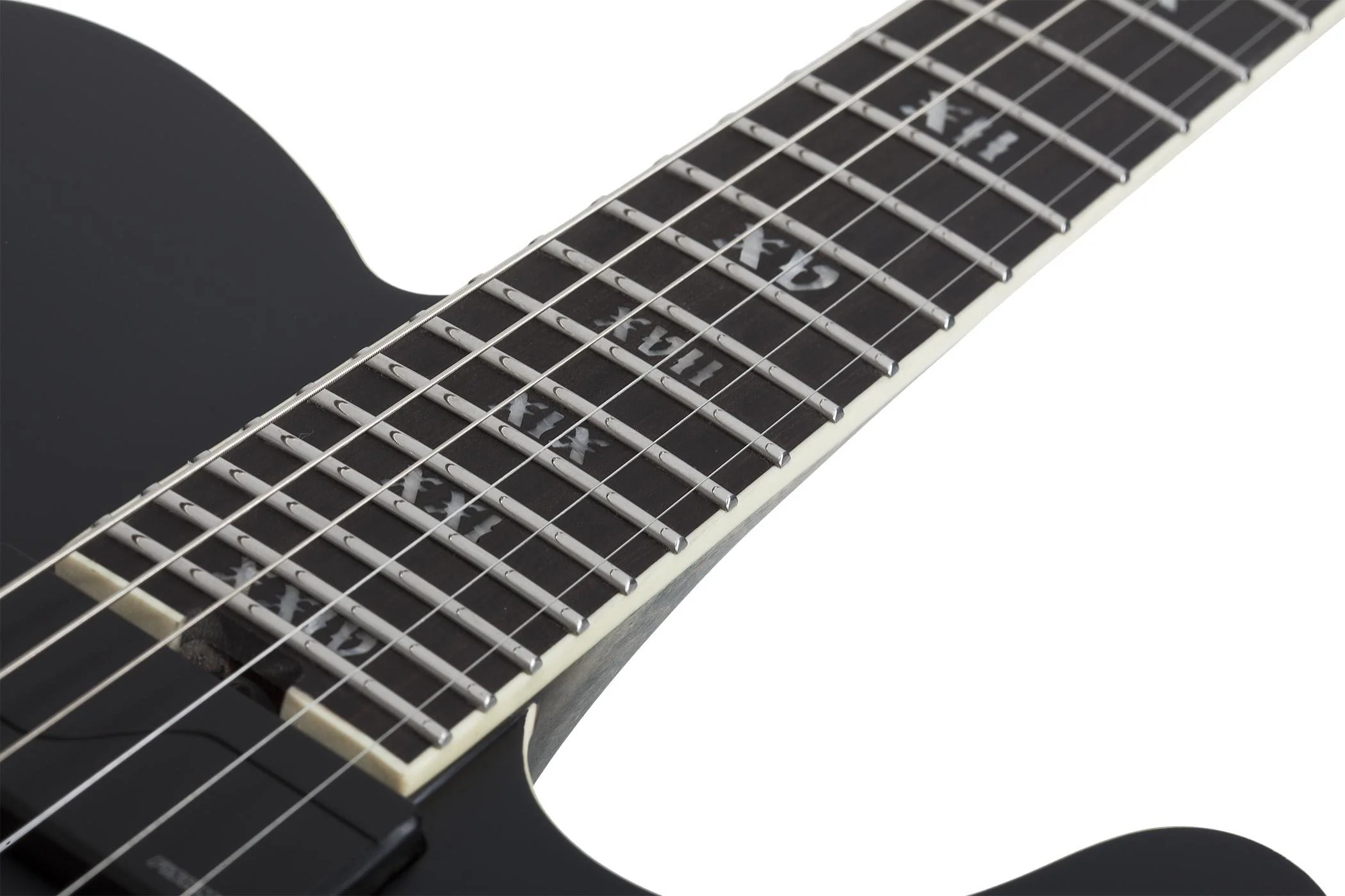 SCHECTER PT SLS ELITE EVIL TWIN SBK GUITARRA ELECTRICA SATIN BLACK - Image 8