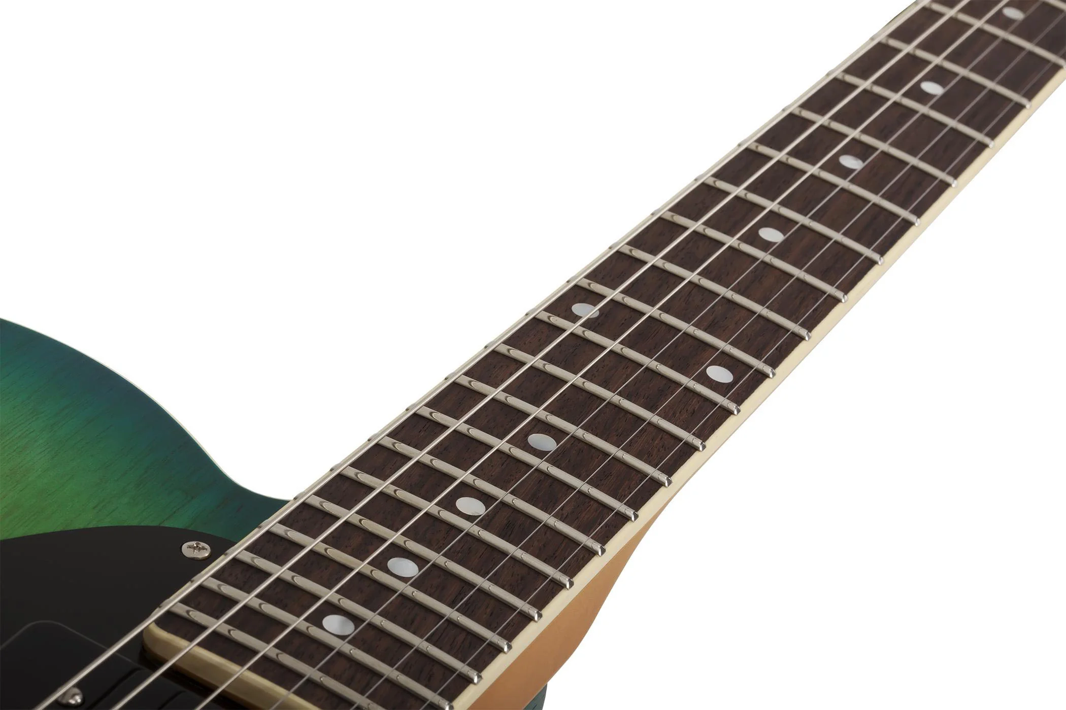 SCHECTER PT SPECIAL AQB GUITARRA ELECTRICA AQUA BURST PEARL - Image 12