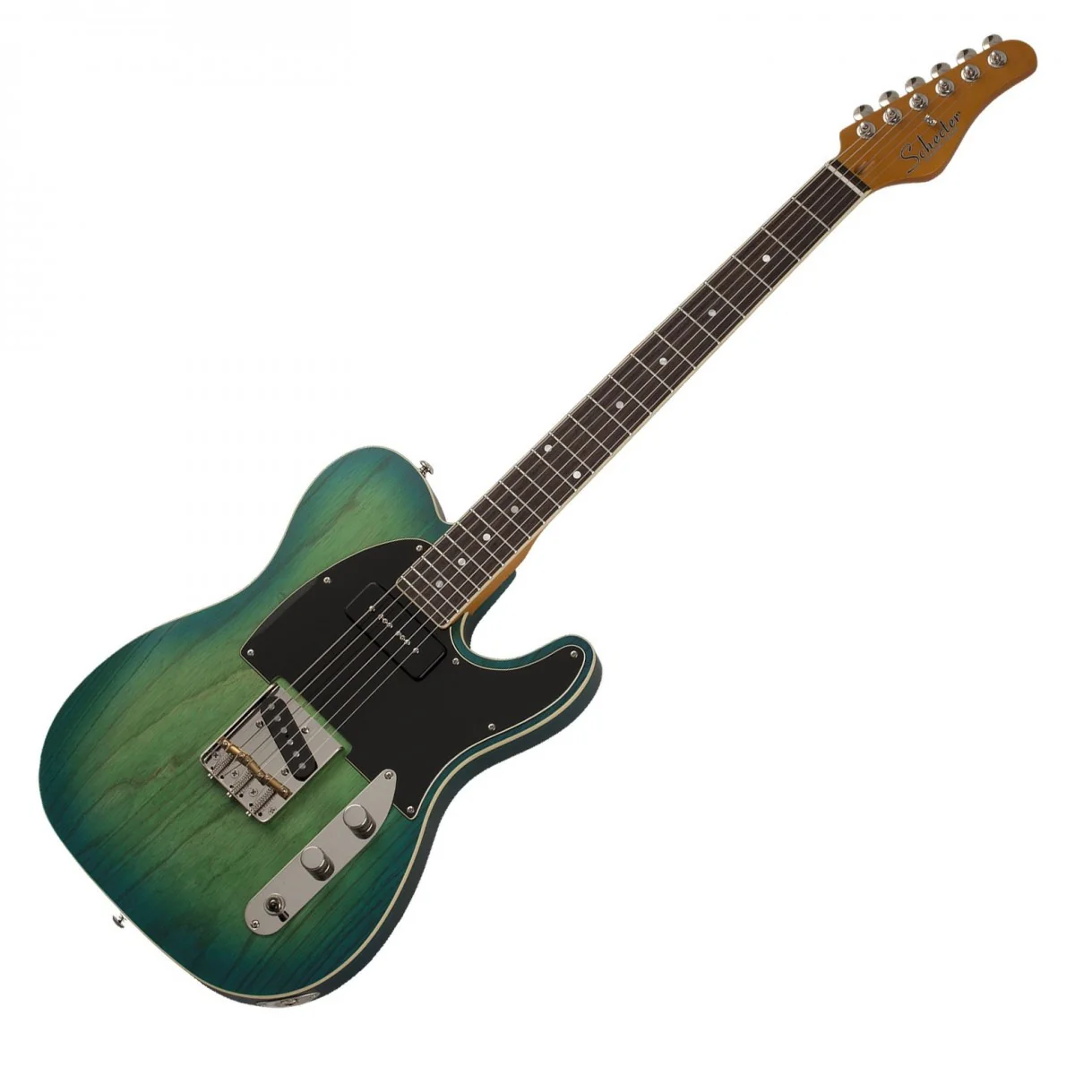 SCHECTER PT SPECIAL AQB GUITARRA ELECTRICA AQUA BURST PEARL - Image 16