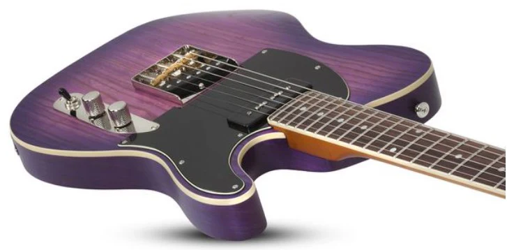 SCHECTER PT SPECIAL PBP GUITARRA ELECTRICA PURPLE BURST PEARL - Image 6