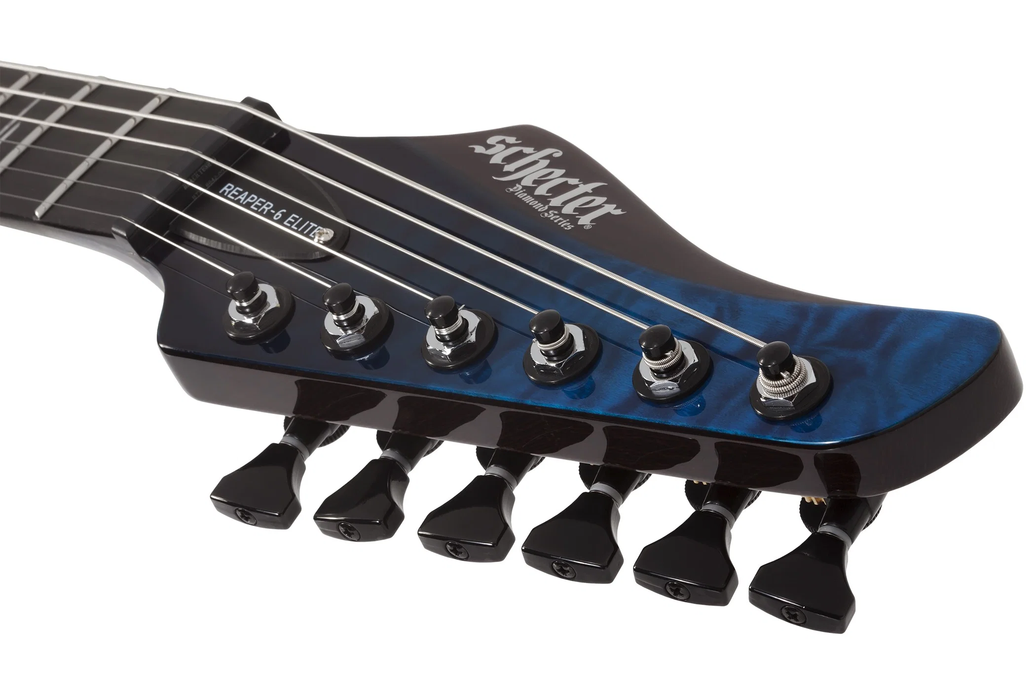 SCHECTER REAPER-6 ELITE DBO GUITARRA ELECTRICA DEEP BLUE OCEAN - Image 7