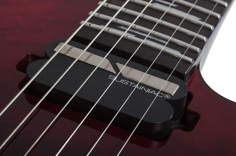 SCHECTER REAPER-6 ELITE FR-S BB GUITARRA ELECTRICA BLOOD BURST - Image 7