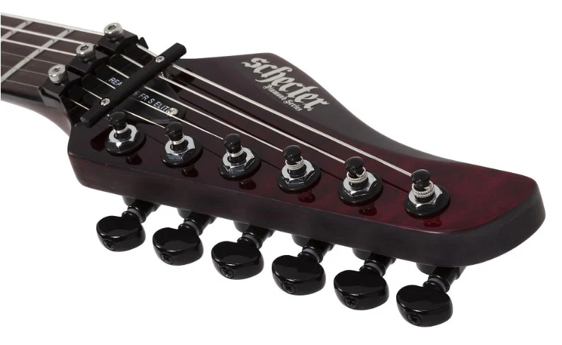 SCHECTER REAPER-6 ELITE FR-S BB GUITARRA ELECTRICA BLOOD BURST - Image 9