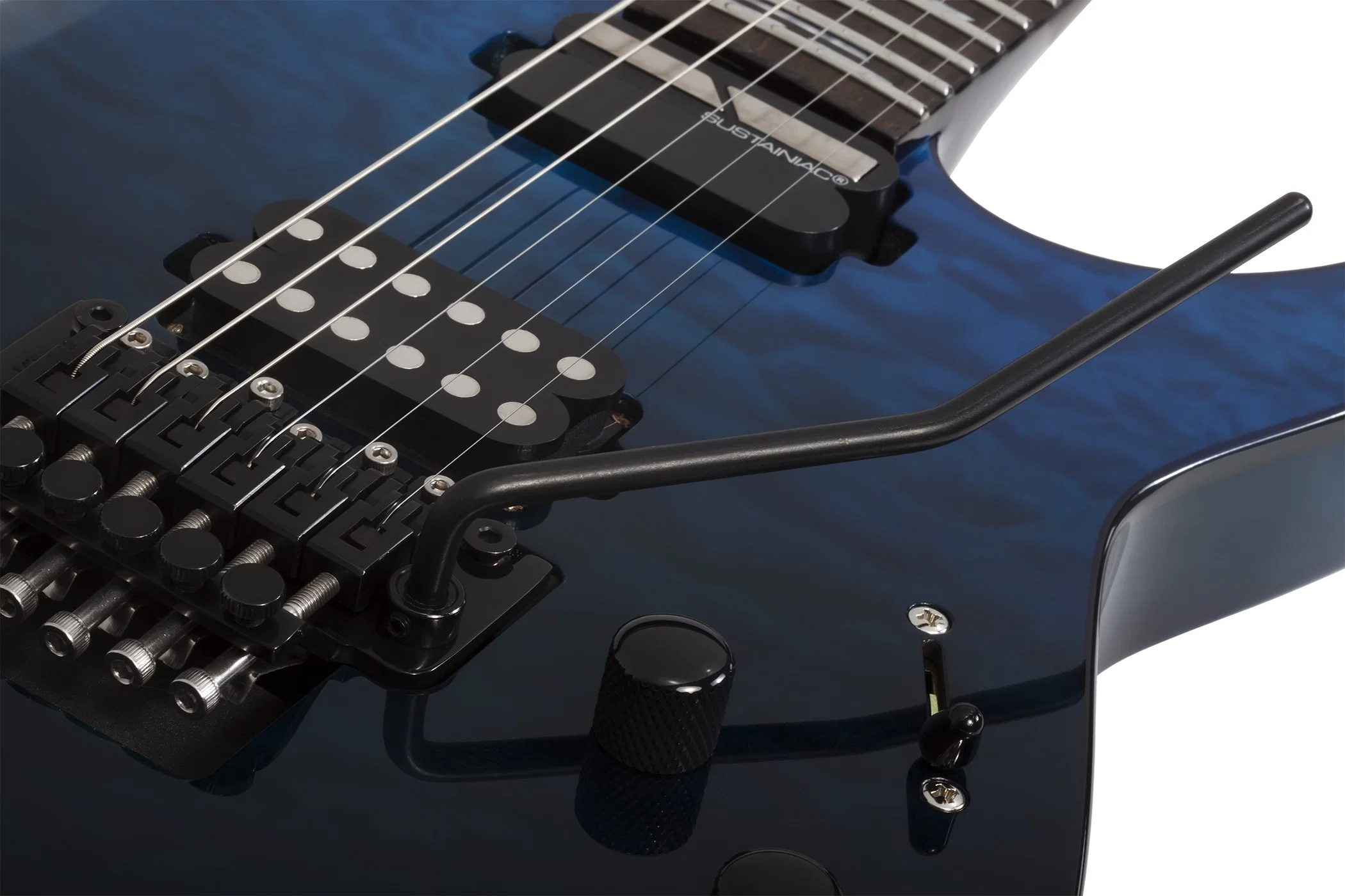 SCHECTER REAPER-6 ELITE FR-S DBO GUITARRA ELECTRICA DEEP BLUE OCEAN - Image 4