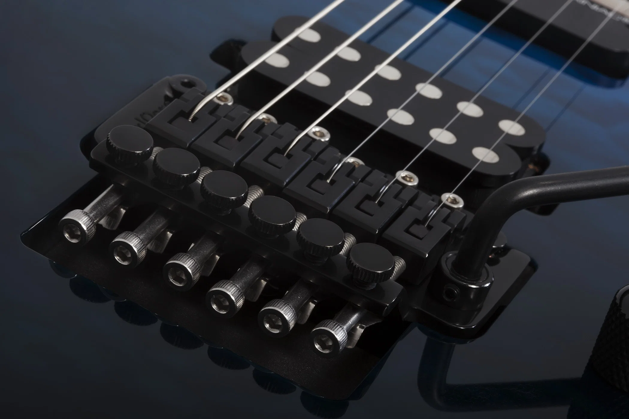 SCHECTER REAPER-6 ELITE FR-S DBO GUITARRA ELECTRICA DEEP BLUE OCEAN - Image 5
