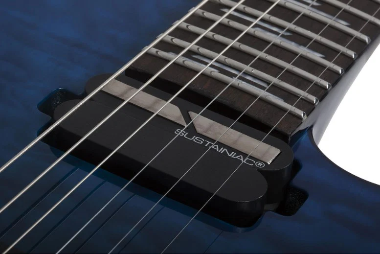 SCHECTER REAPER-6 ELITE FR-S DBO GUITARRA ELECTRICA DEEP BLUE OCEAN - Image 7
