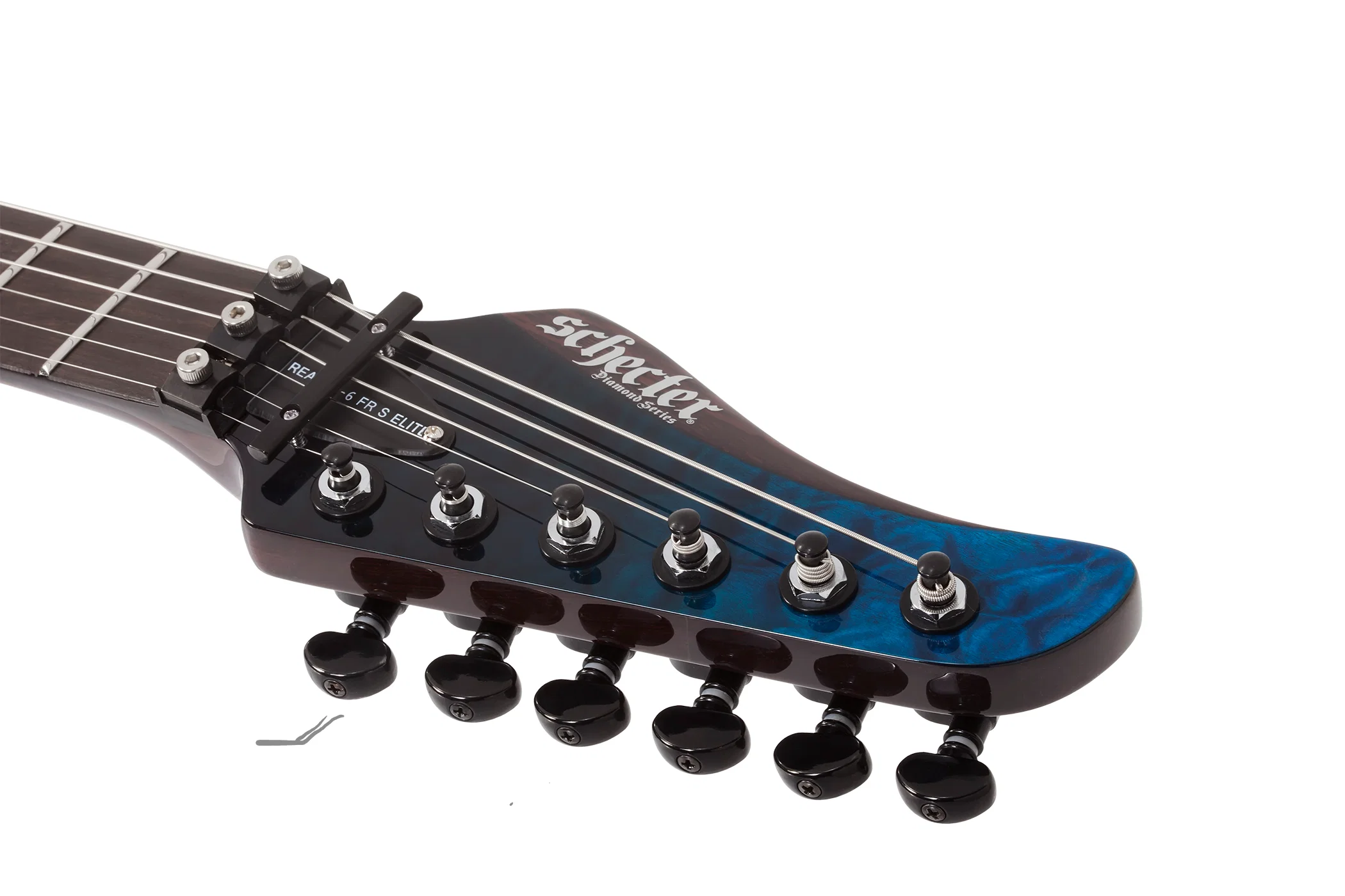 SCHECTER REAPER-6 ELITE FR-S DBO GUITARRA ELECTRICA DEEP BLUE OCEAN - Image 9