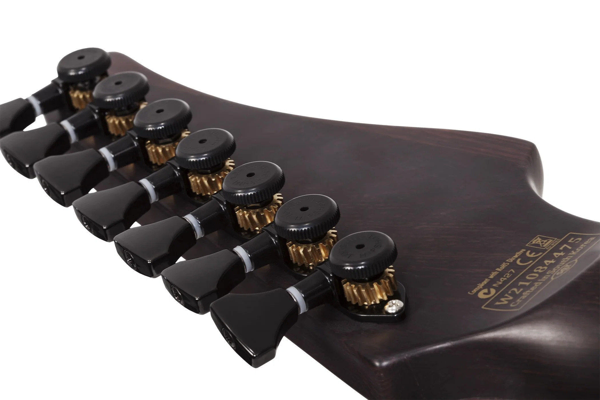 SCHECTER REAPER-7 ELITE MS BB GUITARRA ELECTRICA MULTIESCALA 7 CUERDAS BLOOD BURST - Image 9
