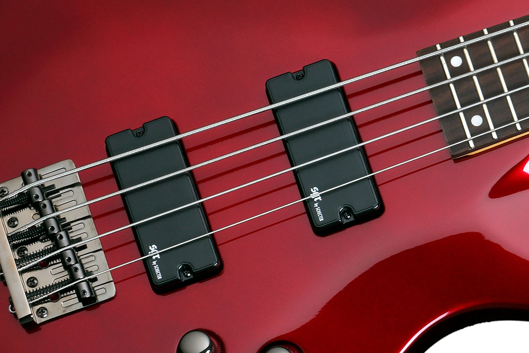 SCHECTER SGR C-4 BASS MR BAJO ELECTRICO METALLIC RED - Image 4