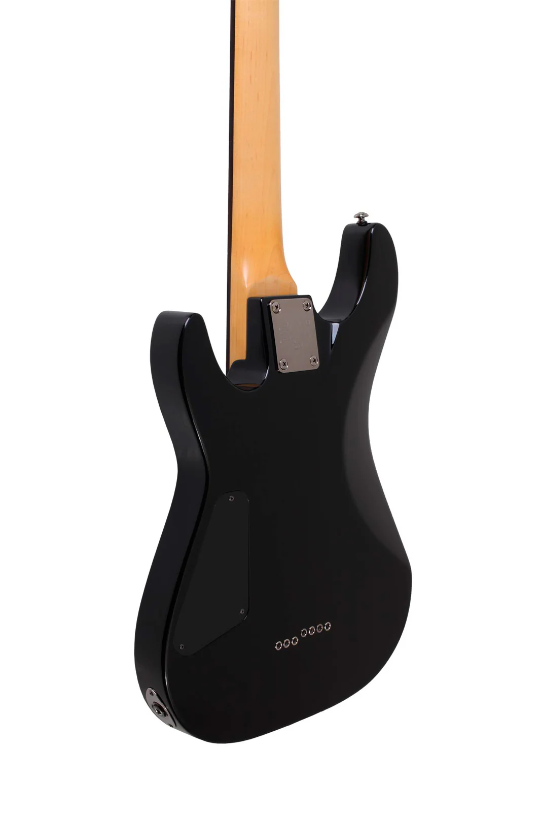SCHECTER SGR C-7 MSBK GUITARRA ELECTRICA 7 CUERDAS MIDNIGHT SATIN BLACK - Image 4