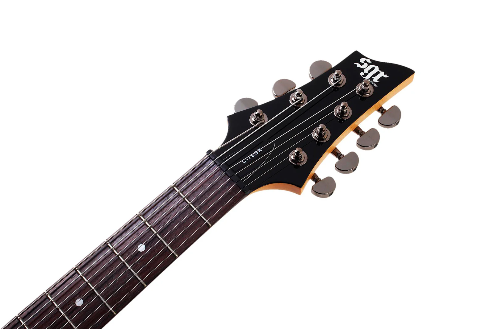 SCHECTER SGR C-7 MSBK GUITARRA ELECTRICA 7 CUERDAS MIDNIGHT SATIN BLACK - Image 8