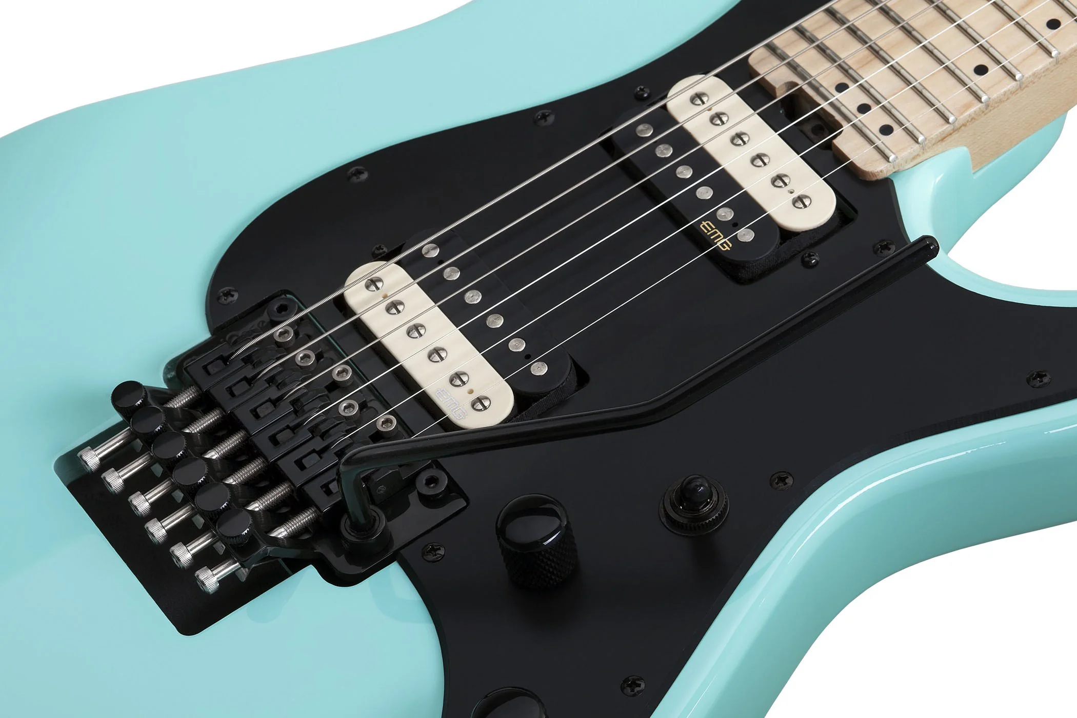 SCHECTER SUN VALLEY SUPER SHREDDER FR MN GUITARRA ELECTRICA SEA FOAM GREEN - Image 7