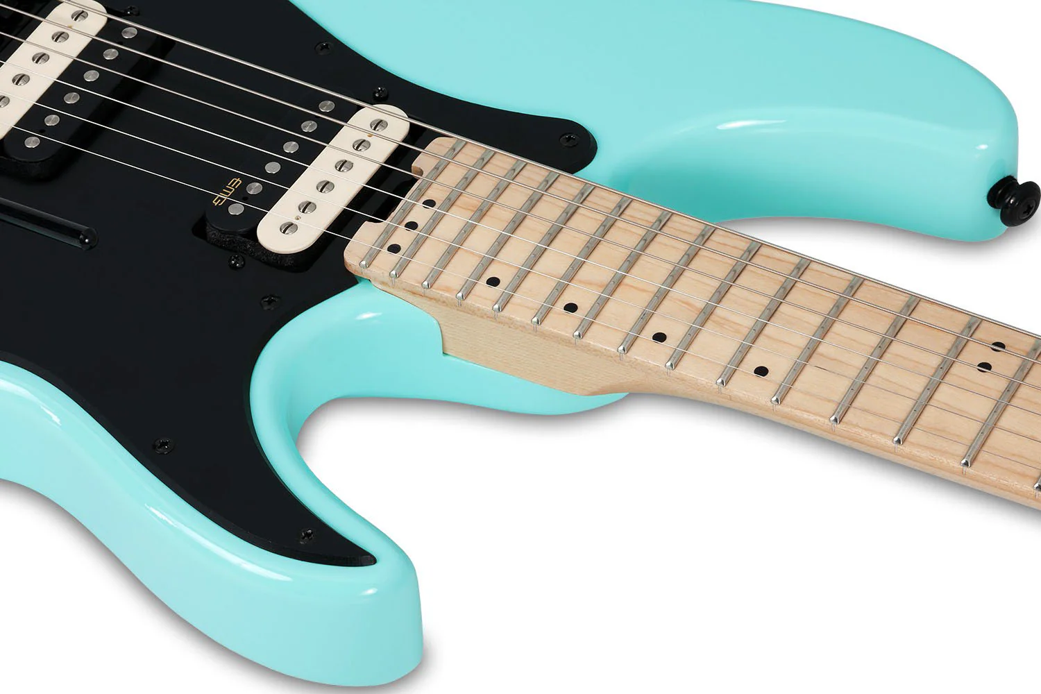SCHECTER SUN VALLEY SUPER SHREDDER FR MN GUITARRA ELECTRICA SEA FOAM GREEN - Image 8