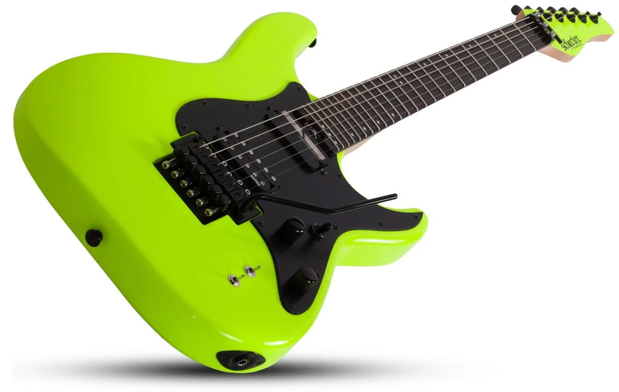 SCHECTER SUN VALLEY SUPER SHREDDER FR S GUITARRA ELECTRICA BIRCH GREEN - Image 3