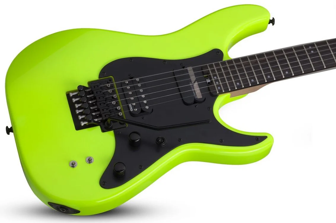 SCHECTER SUN VALLEY SUPER SHREDDER FR S GUITARRA ELECTRICA BIRCH GREEN - Image 4