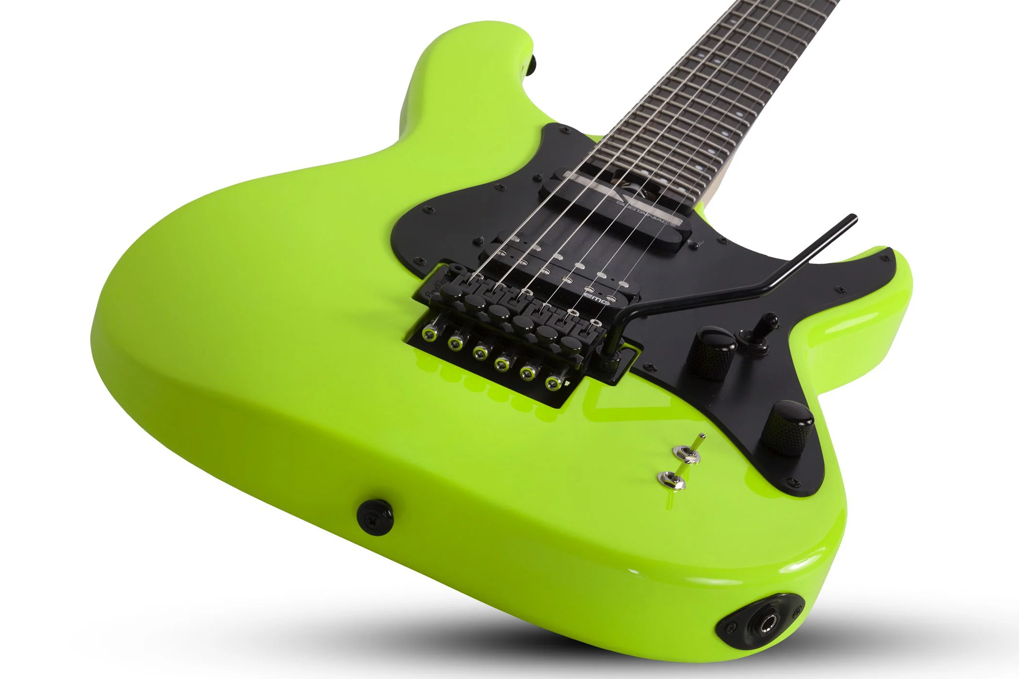 SCHECTER SUN VALLEY SUPER SHREDDER FR S GUITARRA ELECTRICA BIRCH GREEN - Image 5