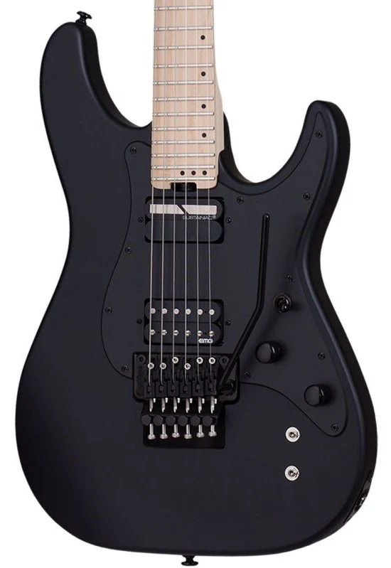 SCHECTER SUN VALLEY SUPER SHREDDER FR S MN GUITARRA ELECTRICA SATIN BLACK - Image 3