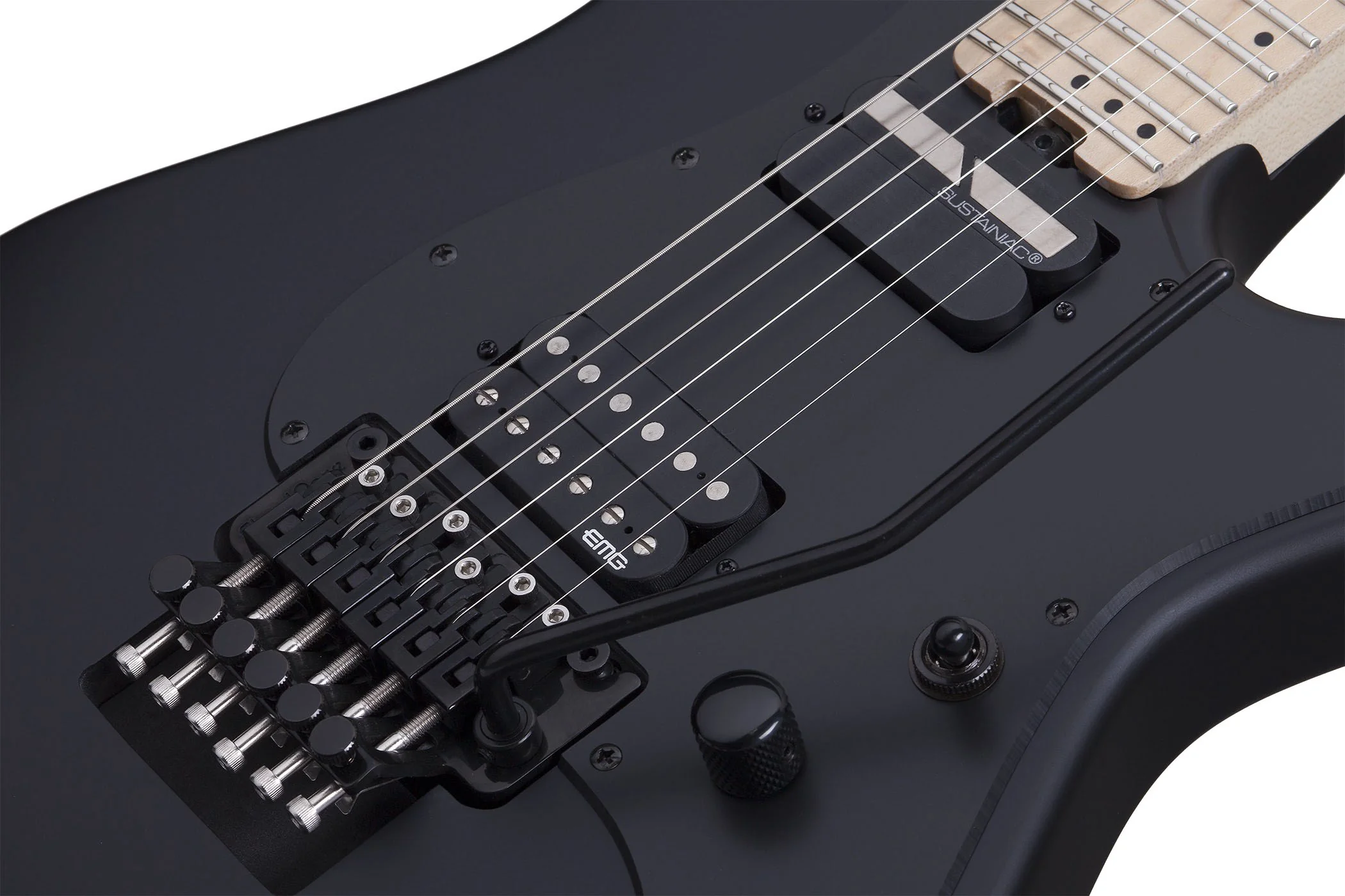SCHECTER SUN VALLEY SUPER SHREDDER FR S MN GUITARRA ELECTRICA SATIN BLACK - Image 7