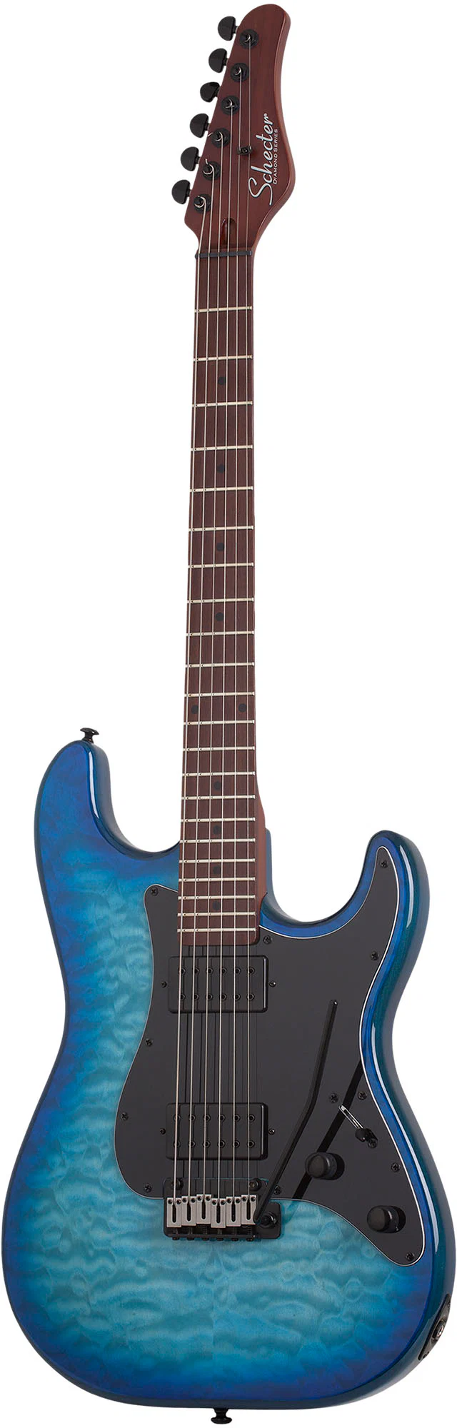SCHECTER TRADITIONAL PRO TBB MN GUITARRA ELECTRICA TRANSPARENT BLUE BURST