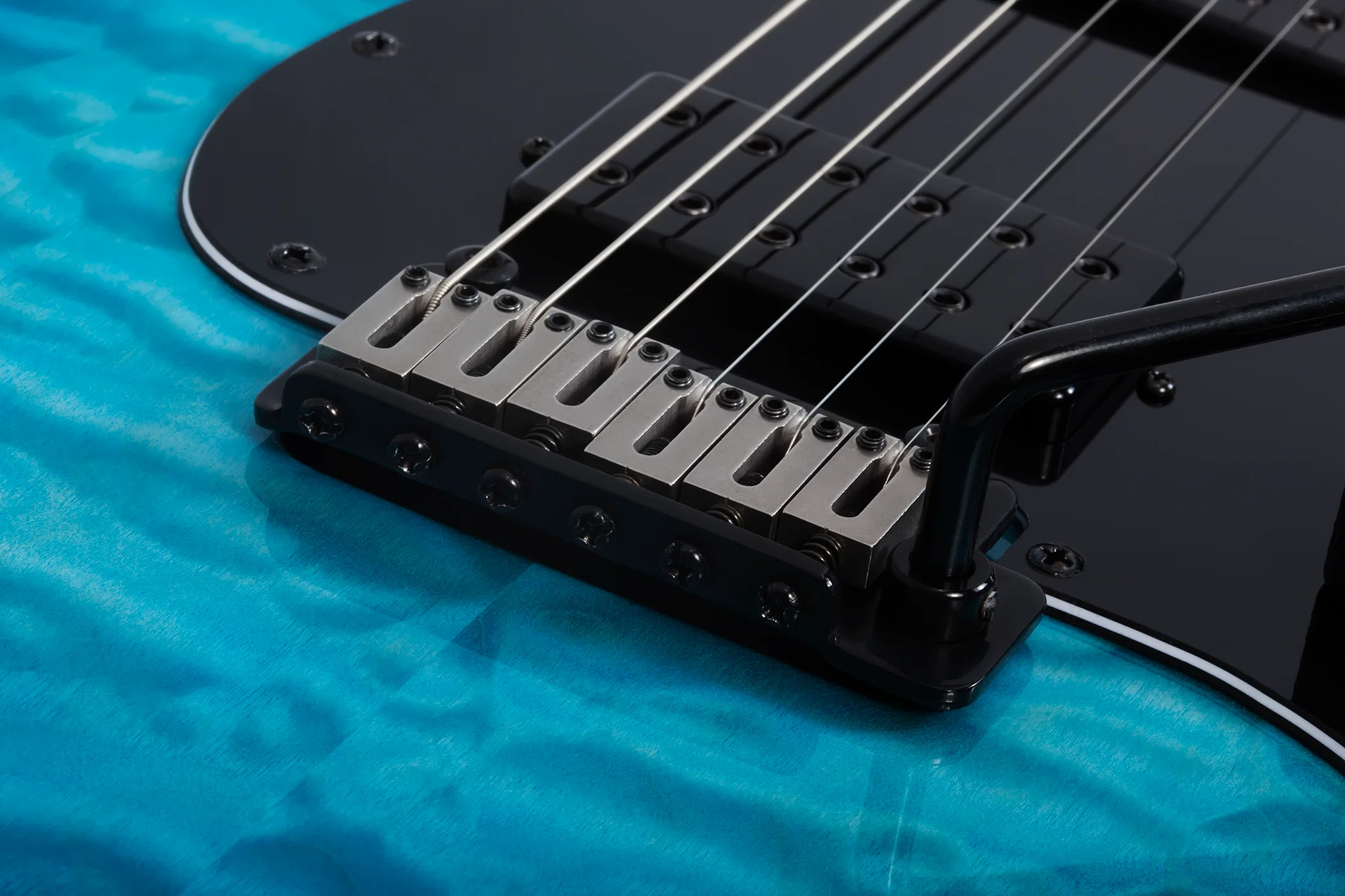 SCHECTER TRADITIONAL PRO TBB MN GUITARRA ELECTRICA TRANSPARENT BLUE BURST - Image 5