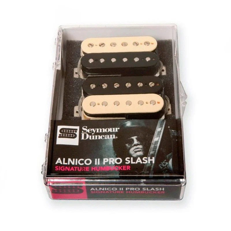 SEYMOUR DUNCAN APH2S ALNICO II PRO SLASH SET PASTILLAS GUITARRA ZEBRA - Image 8