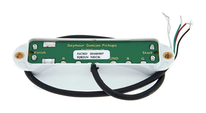 SEYMOUR DUNCAN SJBJ1N PASTILLA BLANCA HUMBUCKER STRATOCASTER MASTIL - Image 3