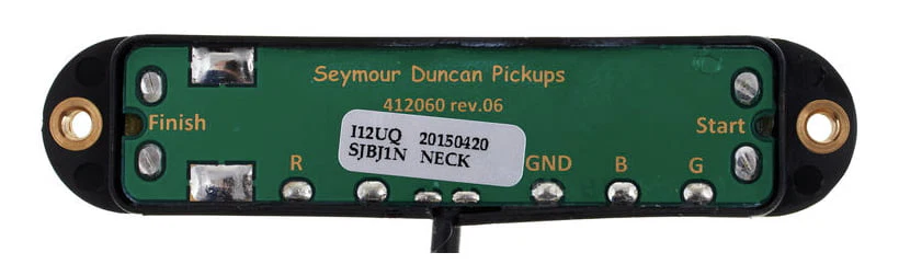 SEYMOUR DUNCAN SJBJ1N PASTILLA HUMBUCKER STRATOCASTER MASTIL NEGRA - Image 5