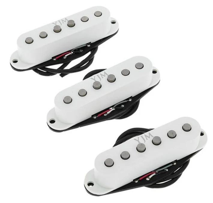 SEYMOUR DUNCAN STKS10S YJM FURY WHITE SET PASTILLAS GUITARRA BLANCO