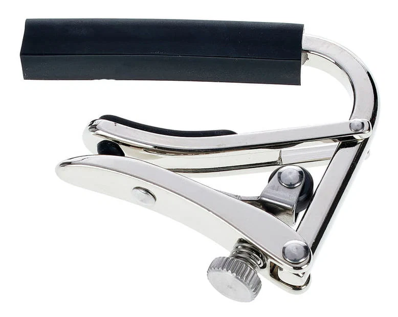 SHUBB C1 CEJILLA GUITARRA ACUSTICA CROMADA