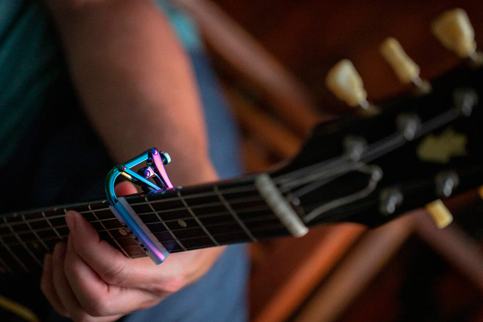 SHUBB C1P ROYALE CEJILLA GUITARRA ACUSTICA ELECTRICA PAUA PEARL - Image 3