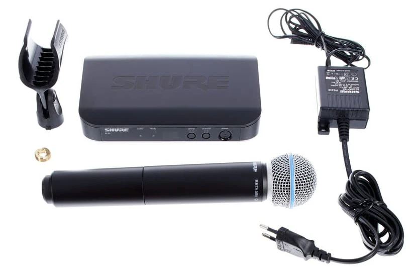 SHURE BLX24E B58 SISTEMA INALAMBRICO DE MANO VOCAL BETA 58 - Image 9