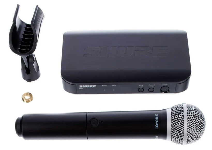 SHURE BLX24E PG58 SISTEMA INALAMBRICO MICROFONO DE MANO - Image 10
