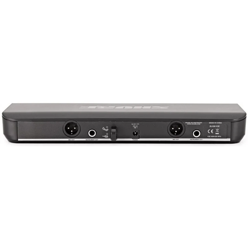SHURE BLX288E B58 SISTEMA INALAMBRICO DUAL DE MANO VOCAL BETA 58 - Image 4