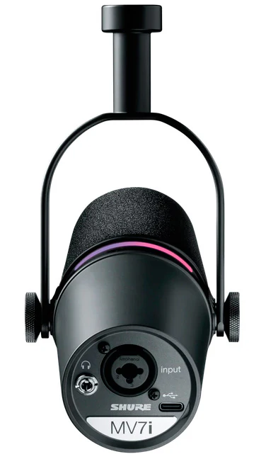 SHURE MV7I MICROFONO INTELIGENTE CON INTERFAZ DE AUDIO - Image 4