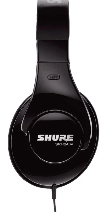 SHURE SRH240A-BK-EFS AURICULARES CERRADOS PROFESIONALES ESTEREO - Image 8