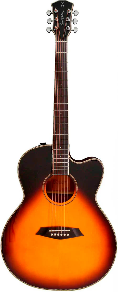 SIRE A3-G VS LARRY CARLTON GUITARRA ELECTROACUSTICA GRAN AUDITORIO VINTAGE SUNBURST