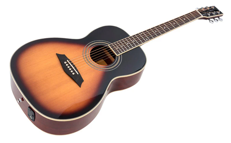 SIRE A3 PARLOR VS LARRY CARLTON GUITARRA ELECTROACUSTICA VINTAGE SUNBURST - Image 3