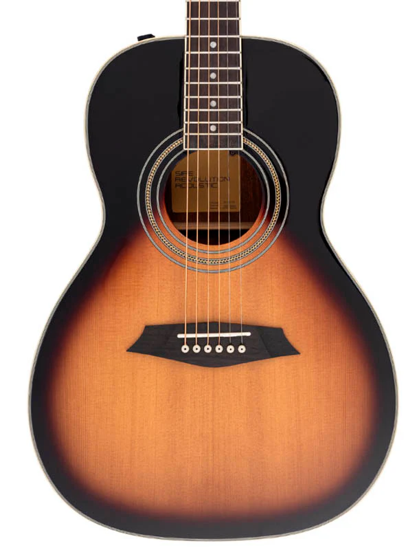 SIRE A3 PARLOR VS LARRY CARLTON GUITARRA ELECTROACUSTICA VINTAGE SUNBURST - Image 4