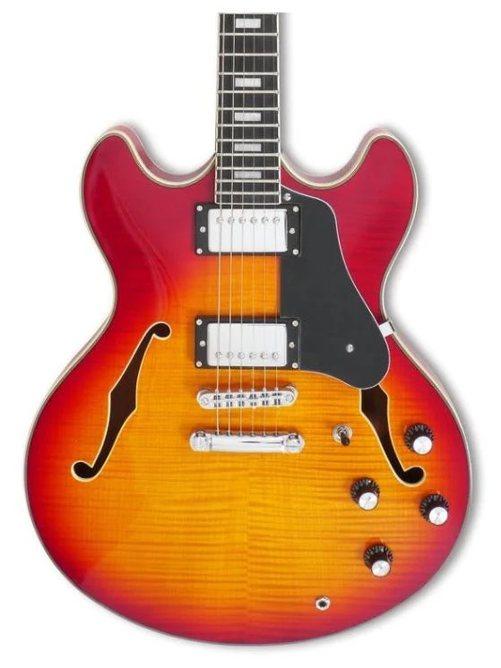 SIRE H7 CS LARRY CARLTON GUITARRA ELECTRICA CHERRY SUNBURST - Image 3