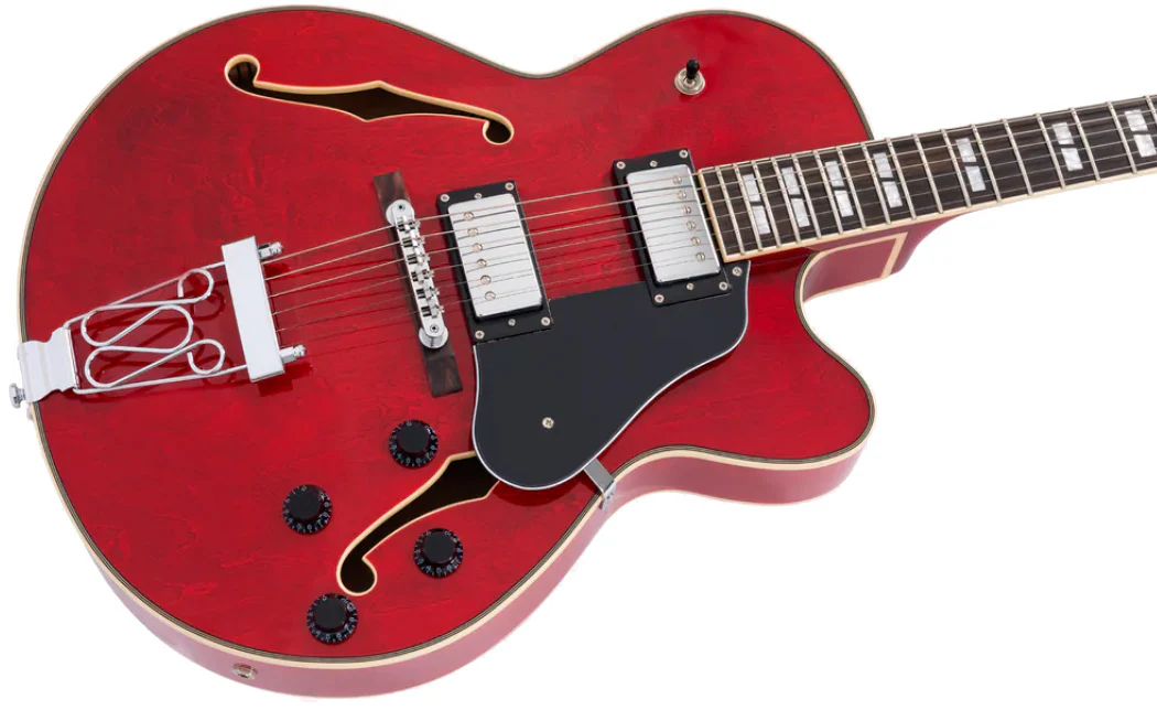 SIRE H7F STR LARRY CARLTON GUITARRA ELECTRICA SEE THROUGH RED - Image 3