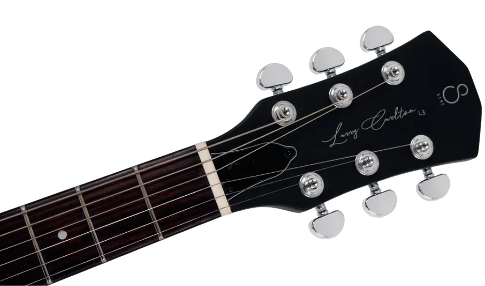 SIRE L3 P90 BLKS LARRY CARLTON GUITARRA ELECTRICA BLACK SATIN - Image 4