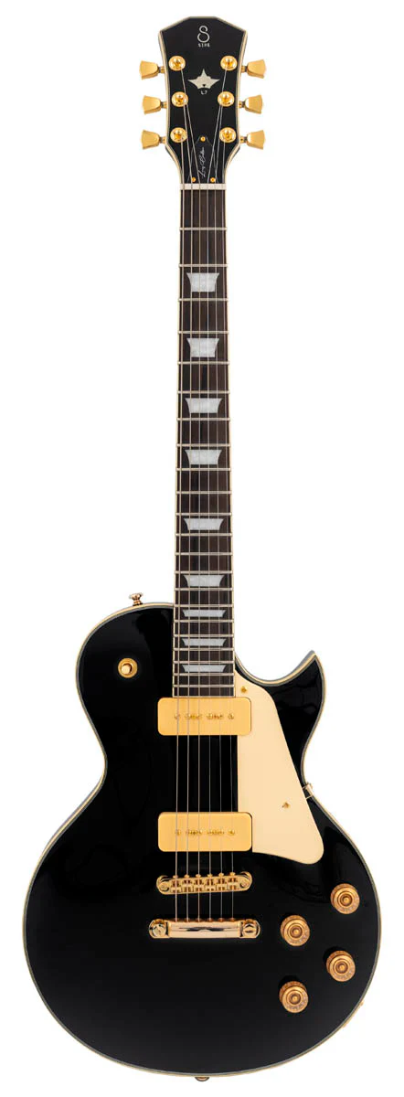SIRE L7V NEW GEN BLK LARRY CARLTON GUITARRA ELECTRICA NEGRA