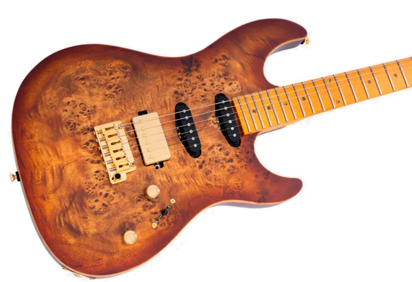 SIRE S10 HSS NB LARRY CARLTON GUITARRA ELECTRICA NATURAL BURST - Image 3